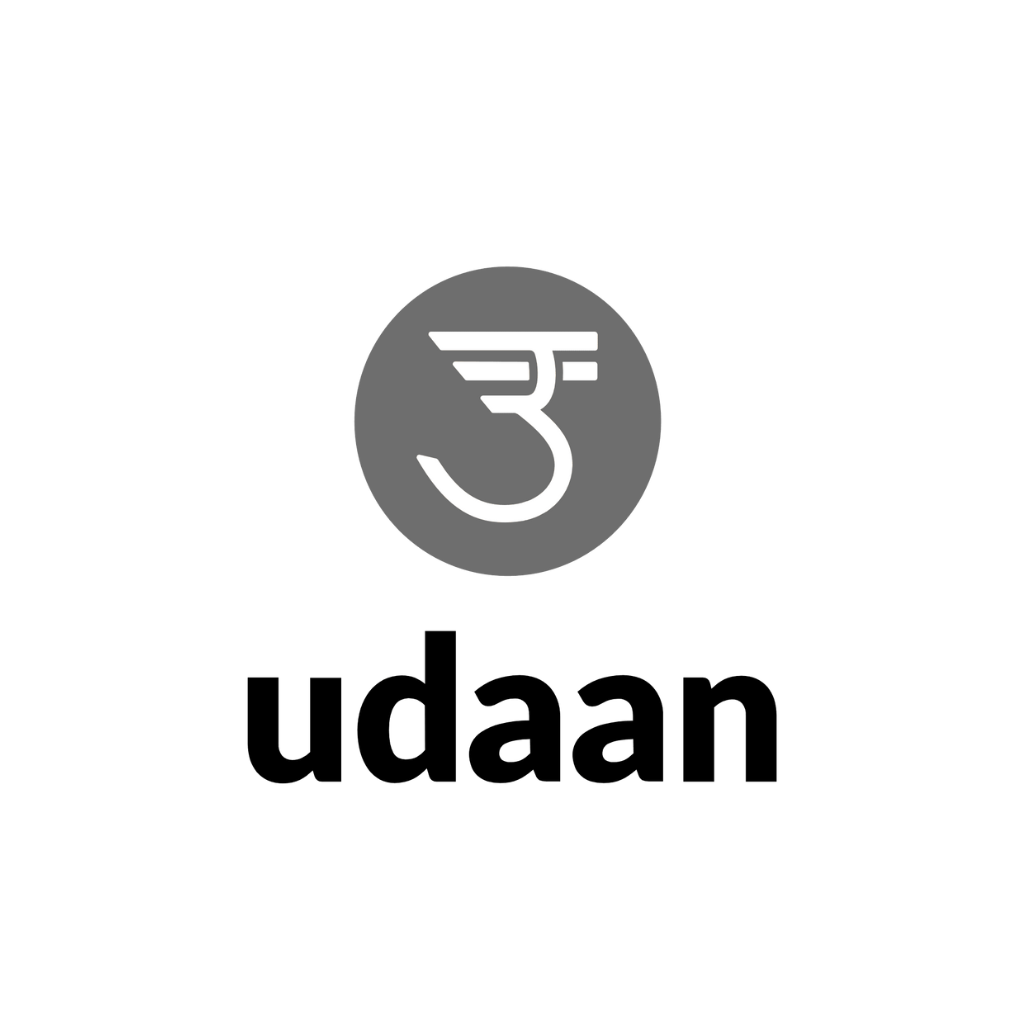 Udaan Monochrome logo